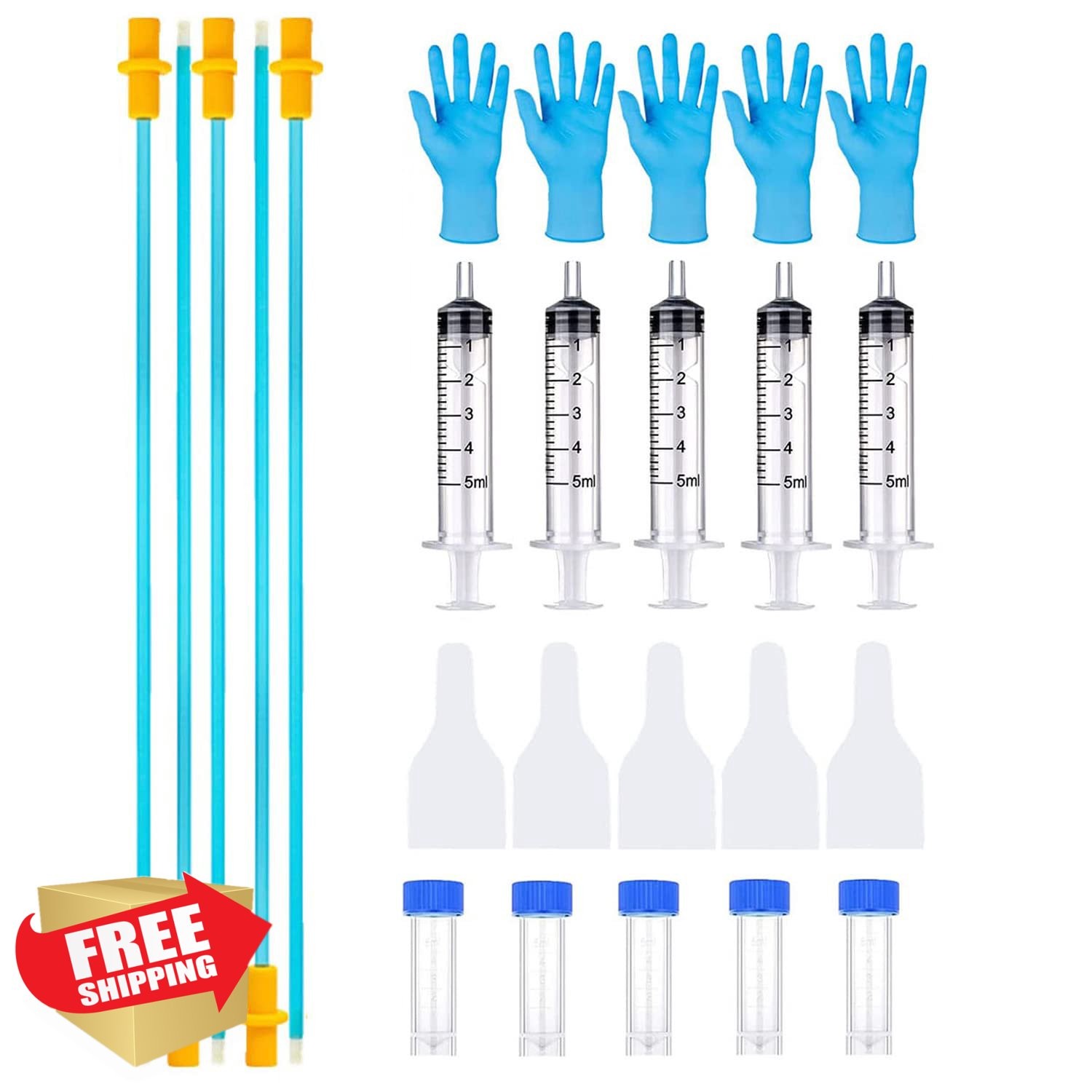 Dog Breeding Kit AI Insemination Canine Supplies L 15.7 inch