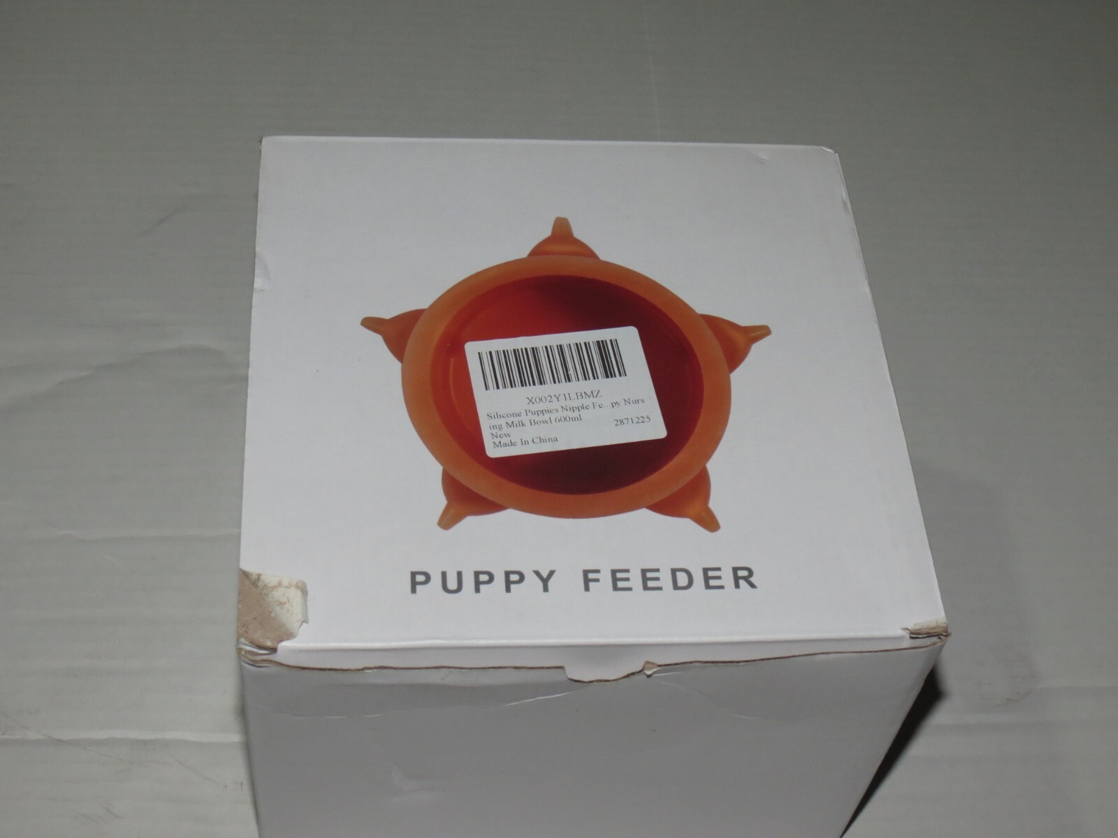 Food Grade Silicone 5 Nipple Newborn Puppy Kitten Feeder