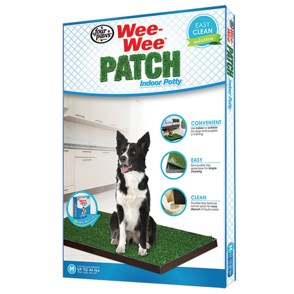 Four Paws Wee-Wee Patch Indoor Potty Medium 30″ x 20″ x 1″
