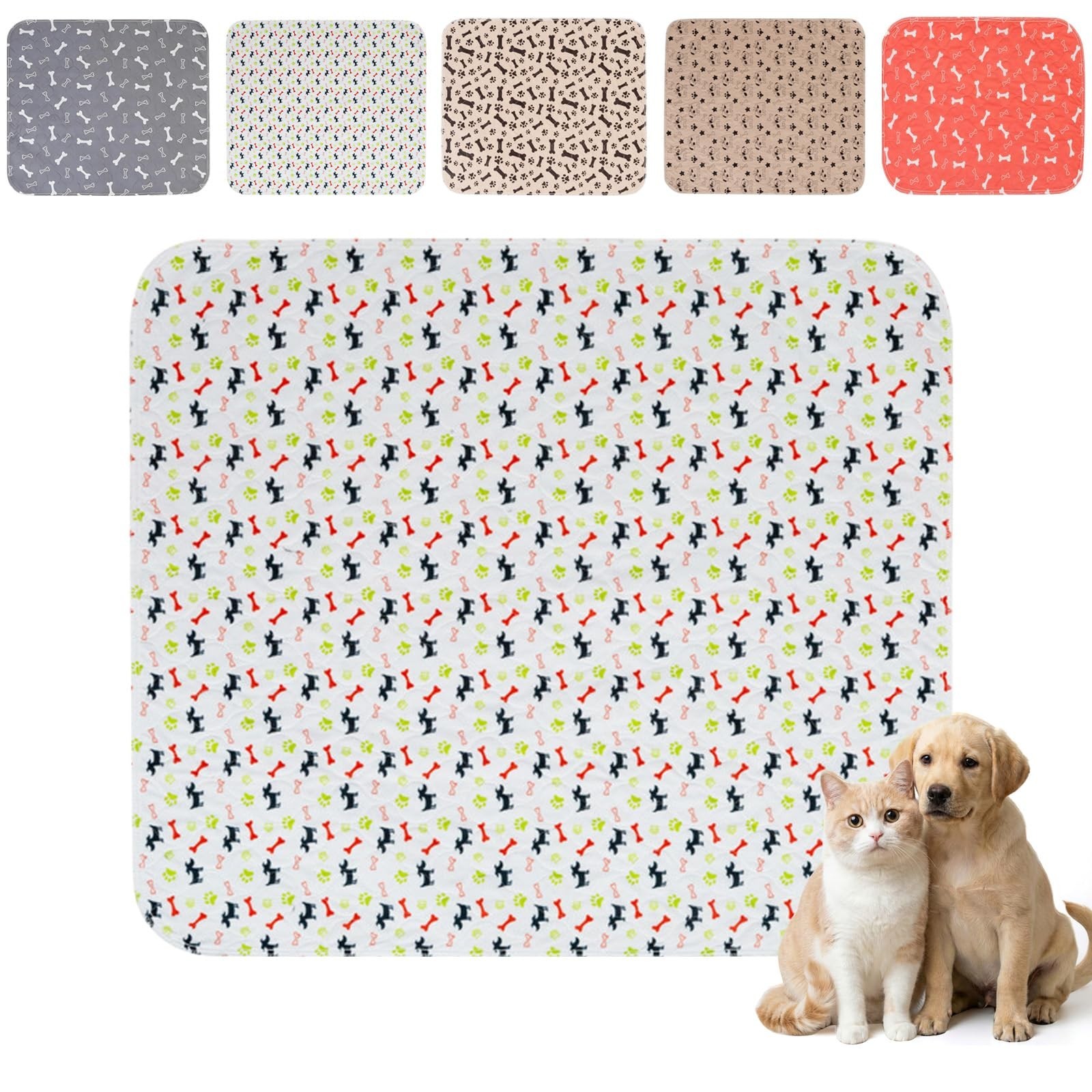 Puppy Pee Pads with Pheromones,Forever Pad,Washable Pee Pads for Dogs,Reusabl…