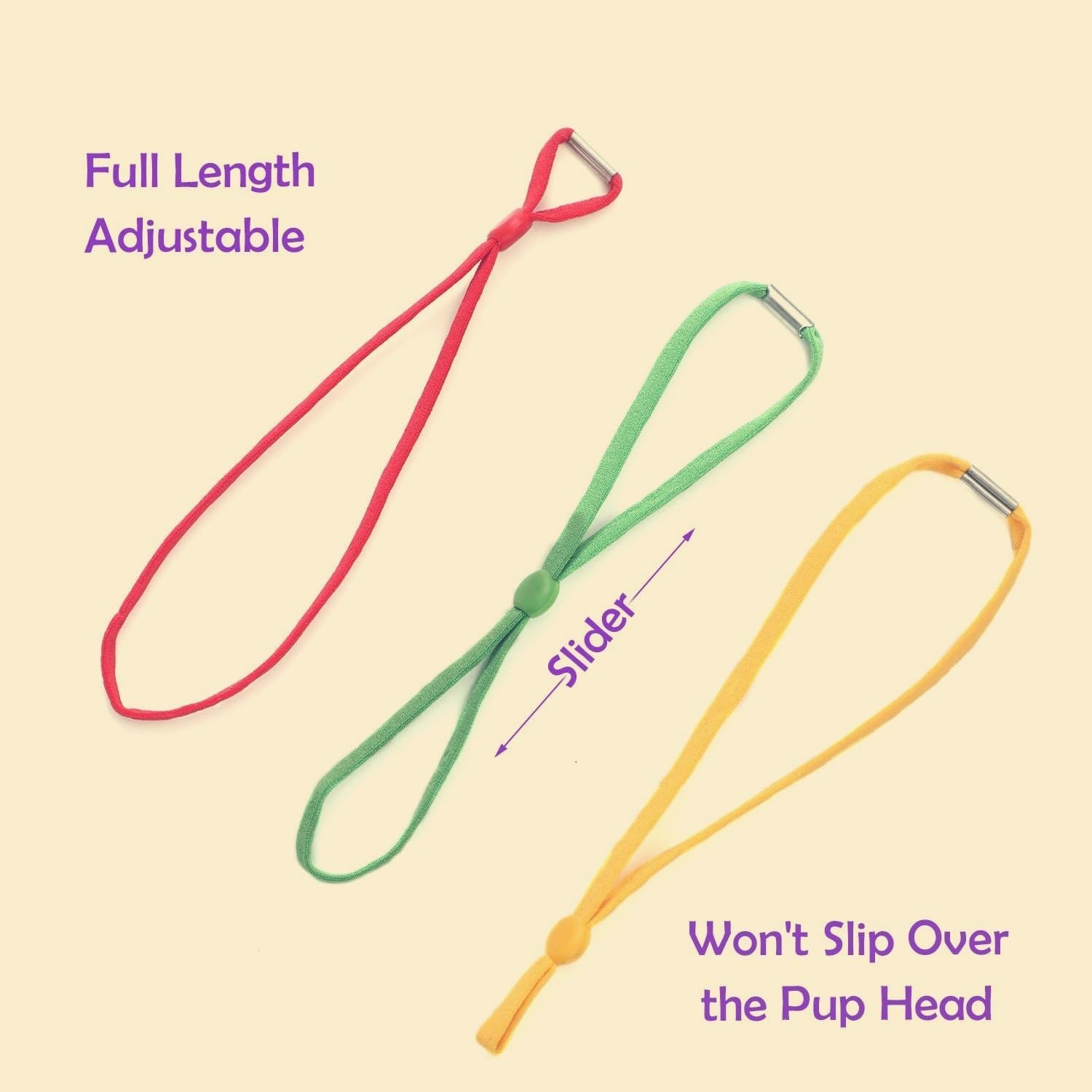 Stretchy Whelping Collars for Kittens and Small Puppies, 15 Colors 60Pcs Asso…