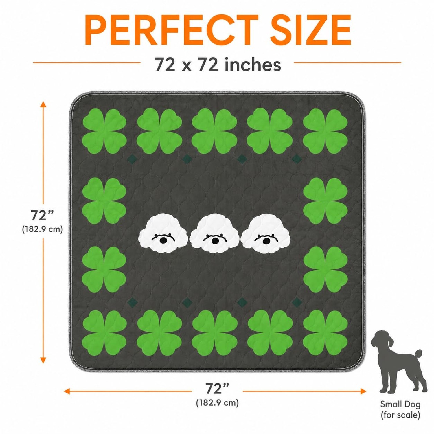 Washable Pee Pads for Dogs, Training Pads Puppy Pads Leak-Proof Reusable Pet …