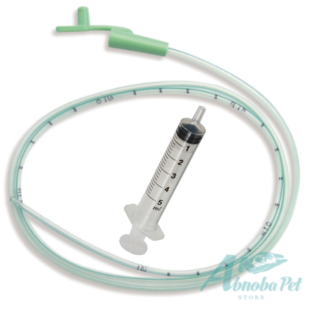 Sterile Feeding Tube Or With Milk Syringe Whelping Sm Lge Kitten Puppy 4f 5f 6f