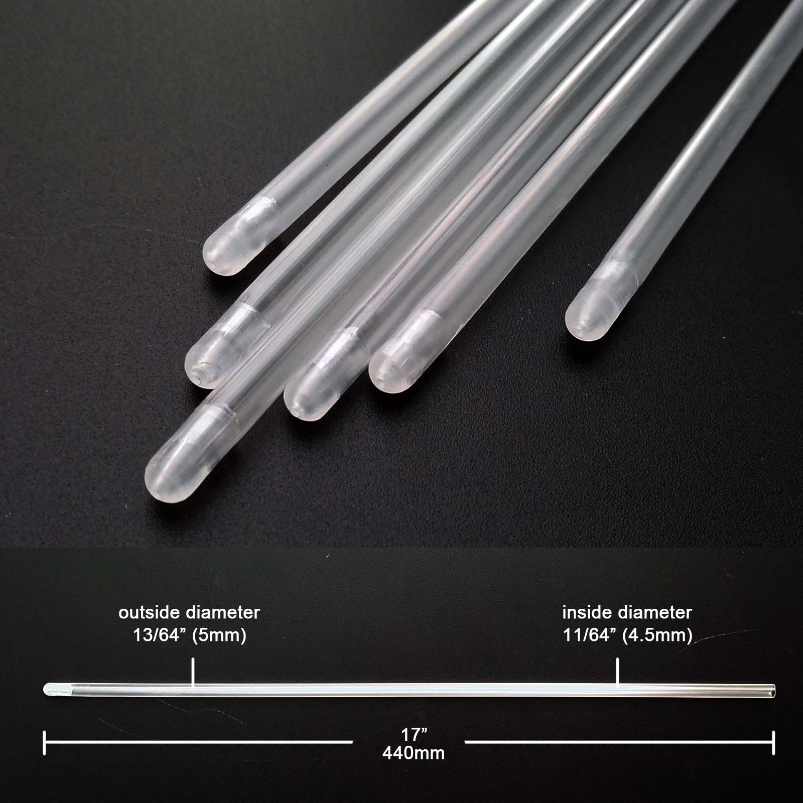 20/100pcs Cattle Cow Artificial Insemination AI Breed Whelp Catheter Rod 17inch