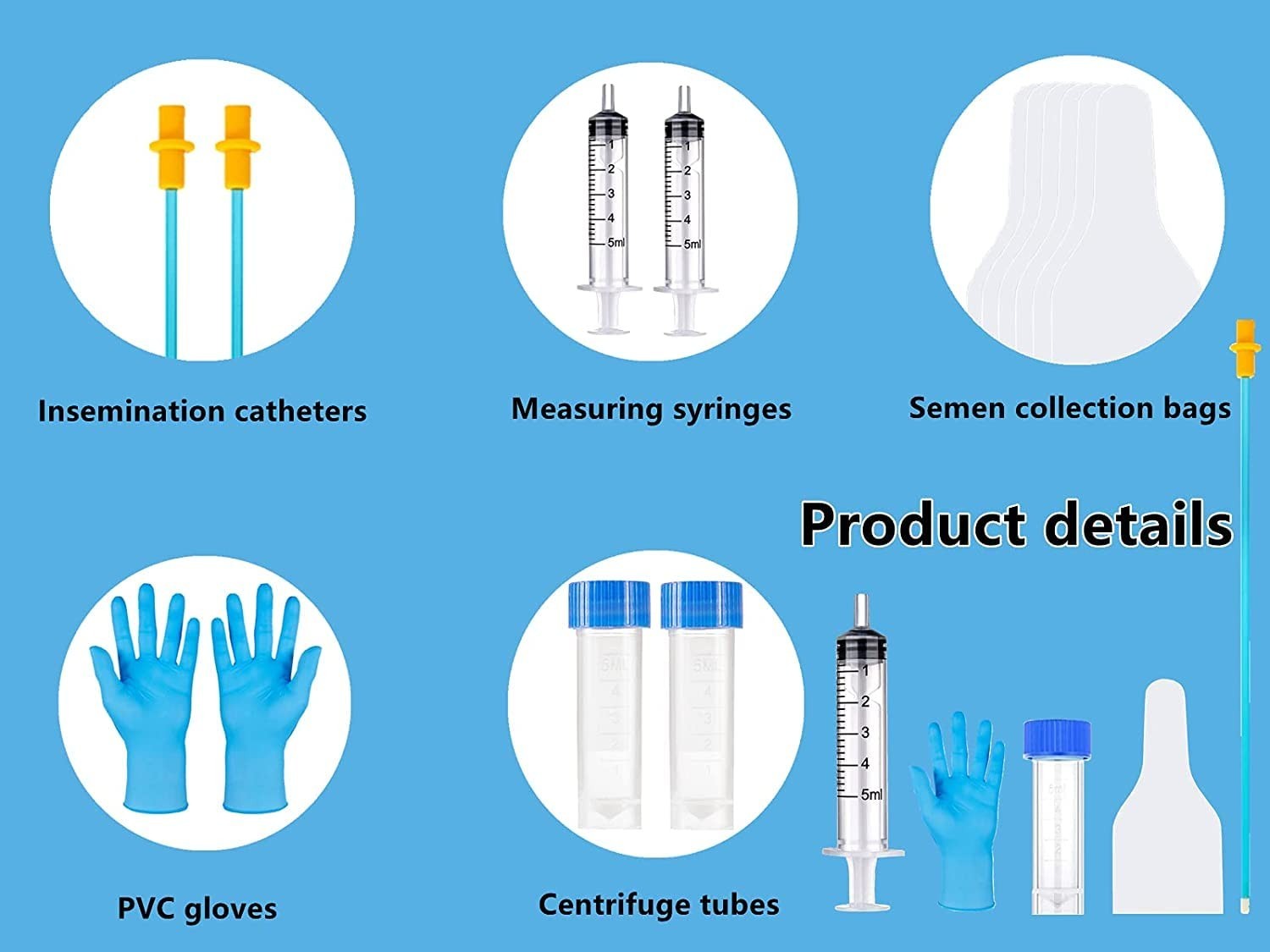 15 Set Dog Breeding Kit – AI Artificial Insemination Supplies for Large Breeds