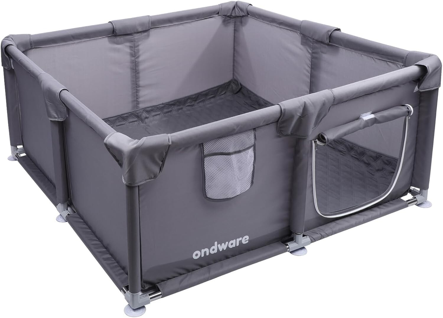 Dog Whelping Box 48 x 48 x 18in with Urine Pad Dogs Puppies Soft & Breathable