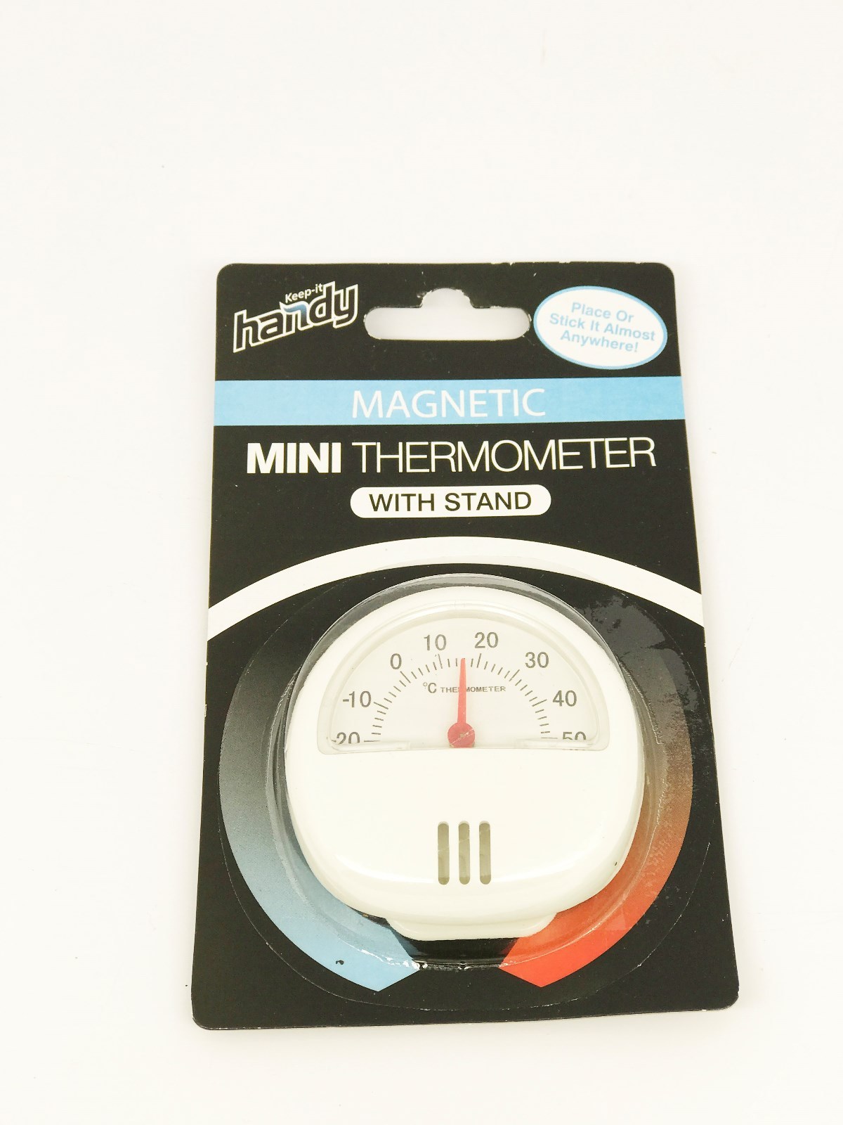 free standing thermometer small with stand or magnetic ideal whelping kit room