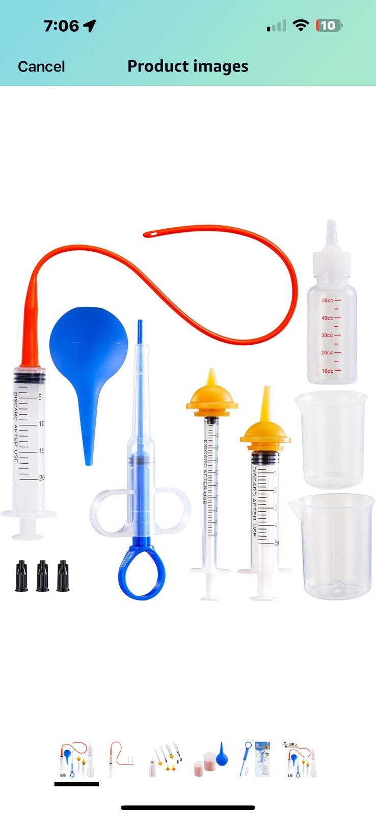 Whelping Kit W Feeding Tube