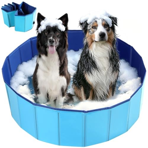 Portable Whelping Box for Puppies—32″x8″—Dog Birthing—32″ Dia. x 8″ H