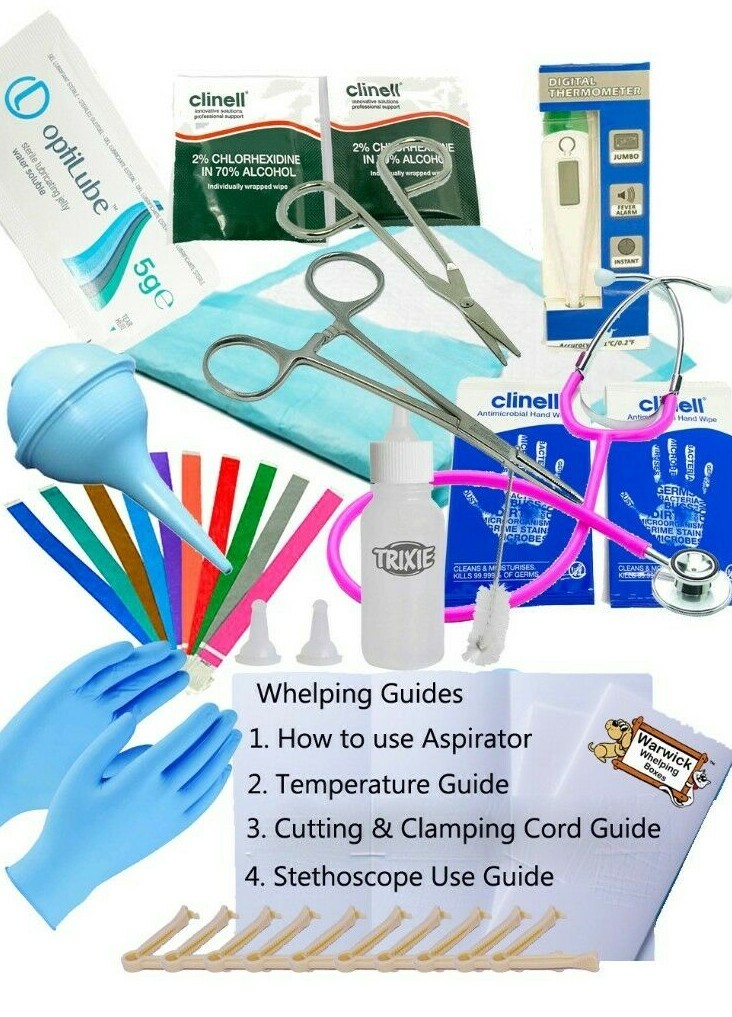 Basic Warwick Whelping ™ Select Kit Dog Puppy Cheapest Value kit & Guides