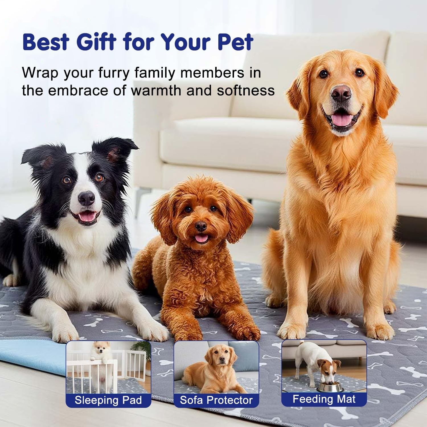Pee Pads with Pheromones, Elite Pads for Cats, Washable Pee Pads for Dogs, Le…