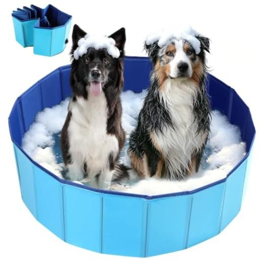 Portable Whelping Box for Puppies—32″x8″—Dog Birthing—32″ Dia. x 8″ H