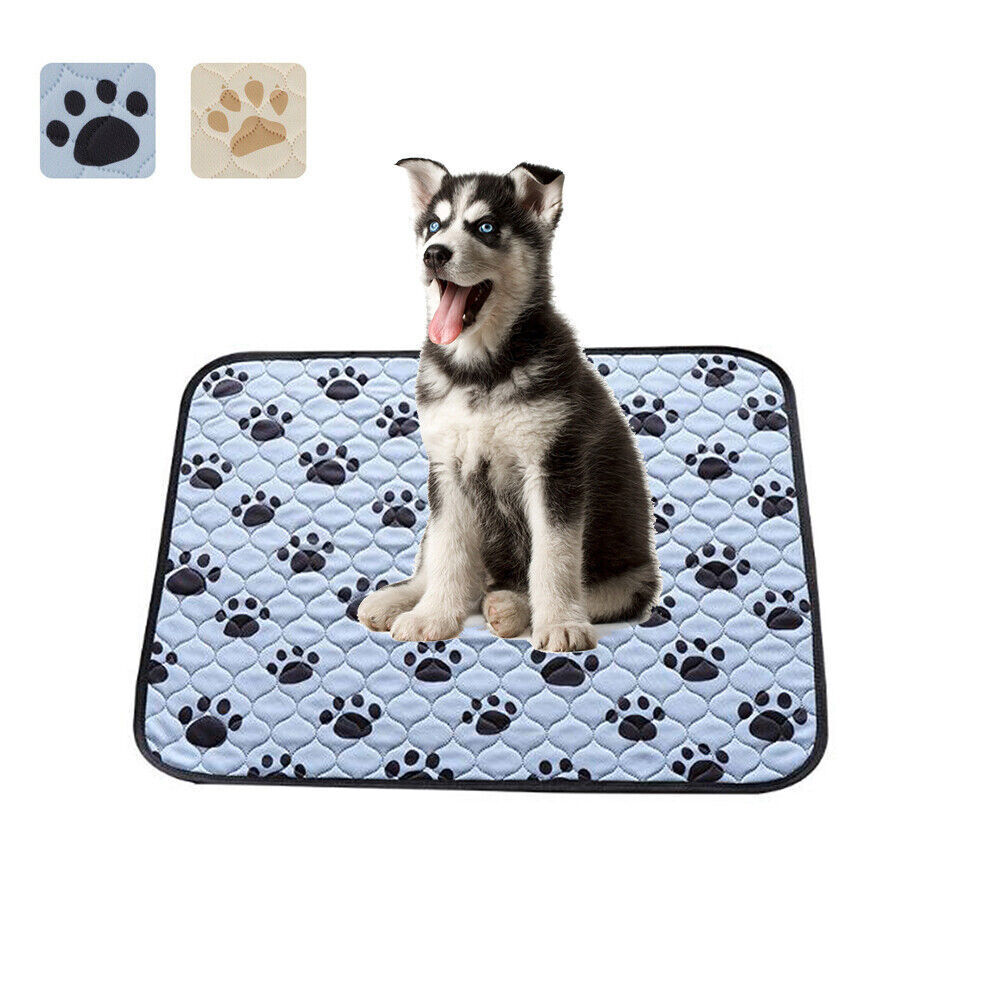 Reusable Pets Pee Pads Mat Washable Puppy House Training Pads 4 Size 4 Colors