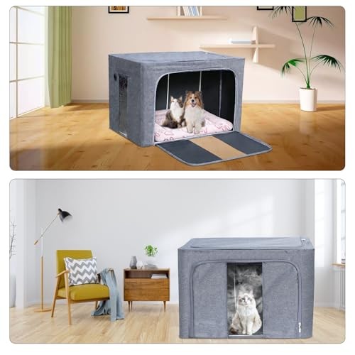 Puppy Incubator, Pet Atomization Oxygen Box, Incubator for Kitten and Puppies,