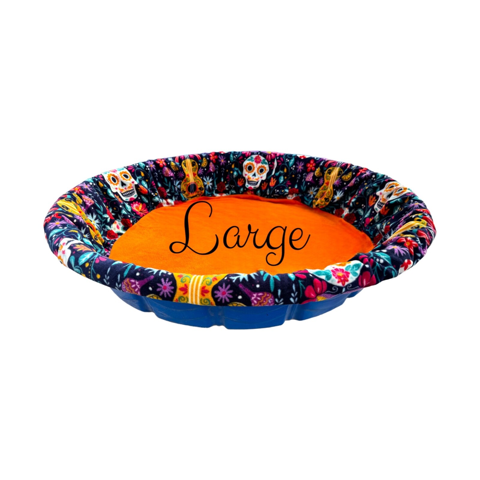 Large Fleece Whelping Kiddie Pool Liner for Dogs 50+ Pounds