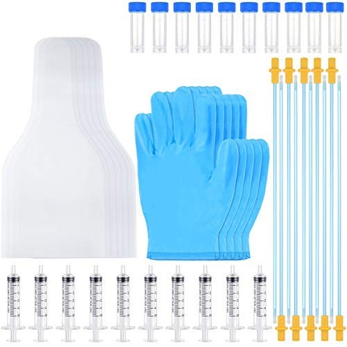 10 Set Dog Artificial Insemination Kit – Canine Breeding Supplies for Small & Me