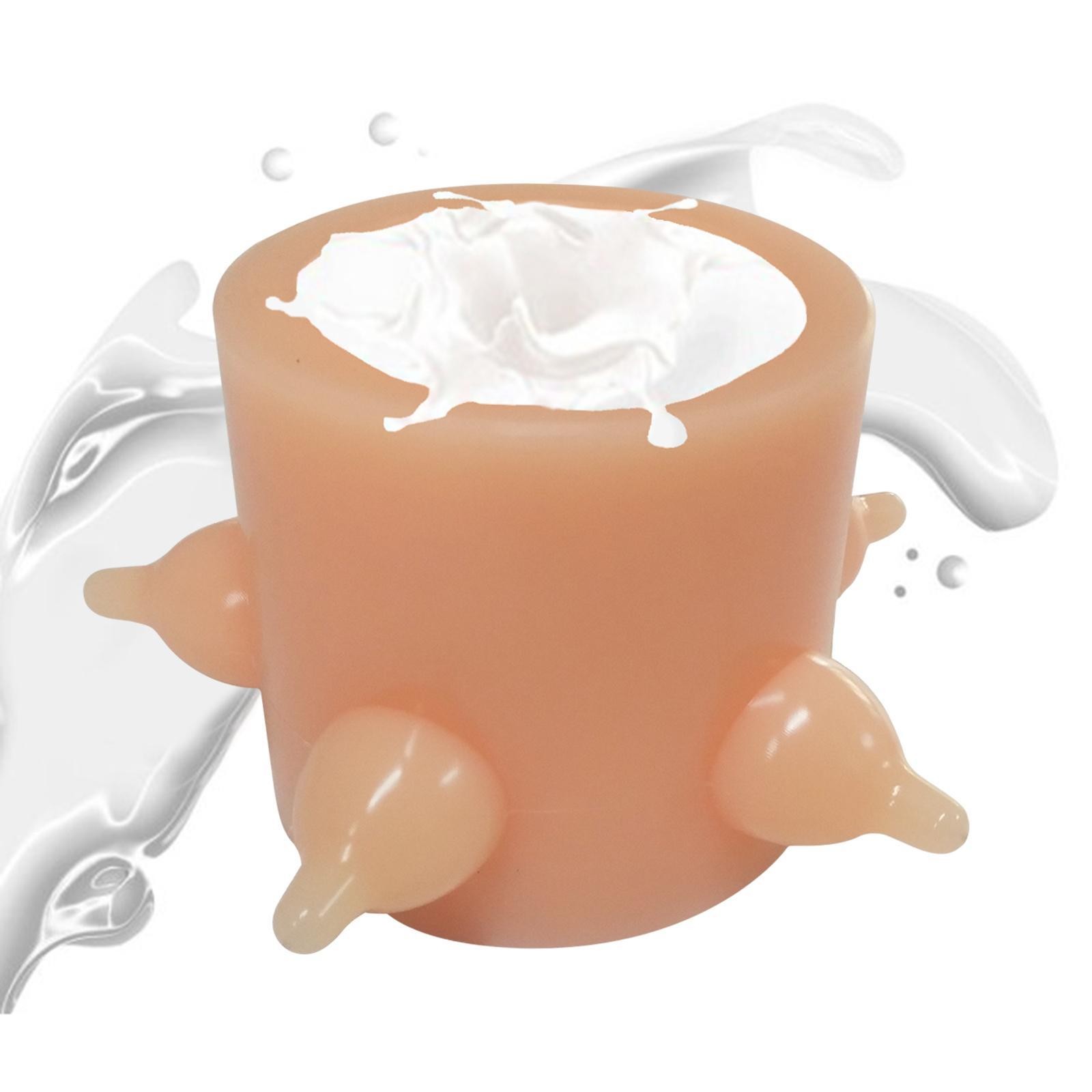Kitten Bubble Milk Bowl Silicone with 5-Nipples Pet Nursing Bottle Puppy Milk