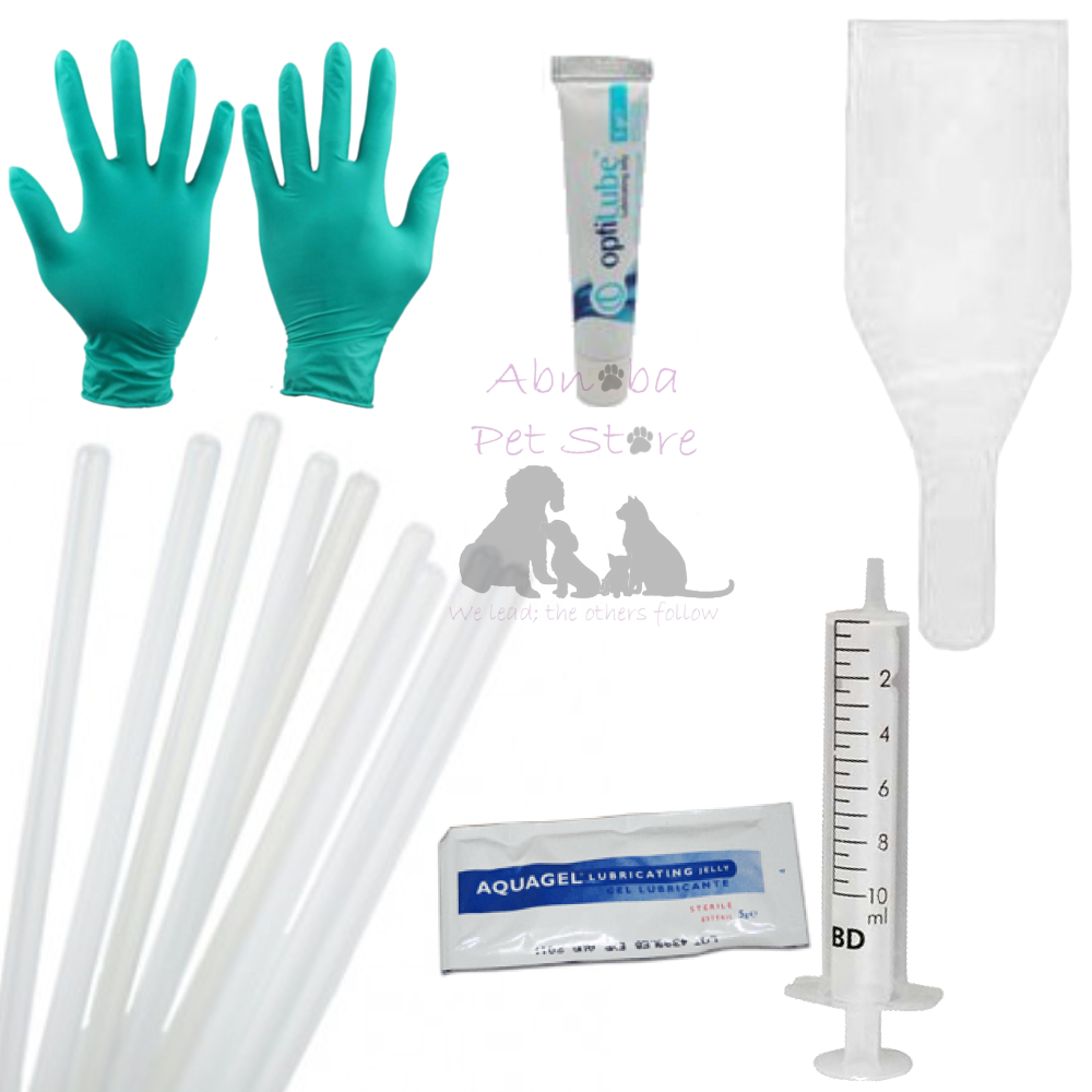 20 Dog Artificial Insemination Tubes, Canine AI Breeding Supplies – Kit Optional