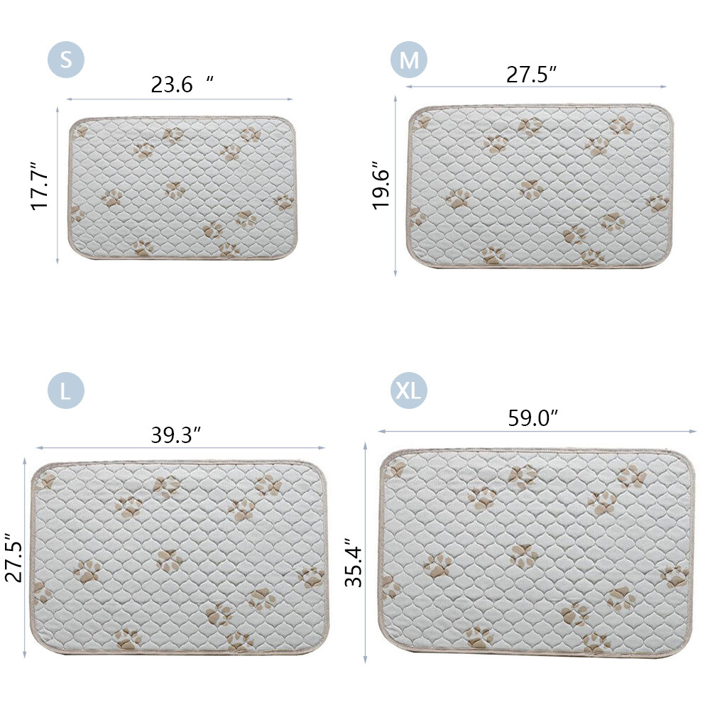 Large Size Pet Dog Pee Mat Washable Puppy Urine Training Pad Toilet Pet Supplies