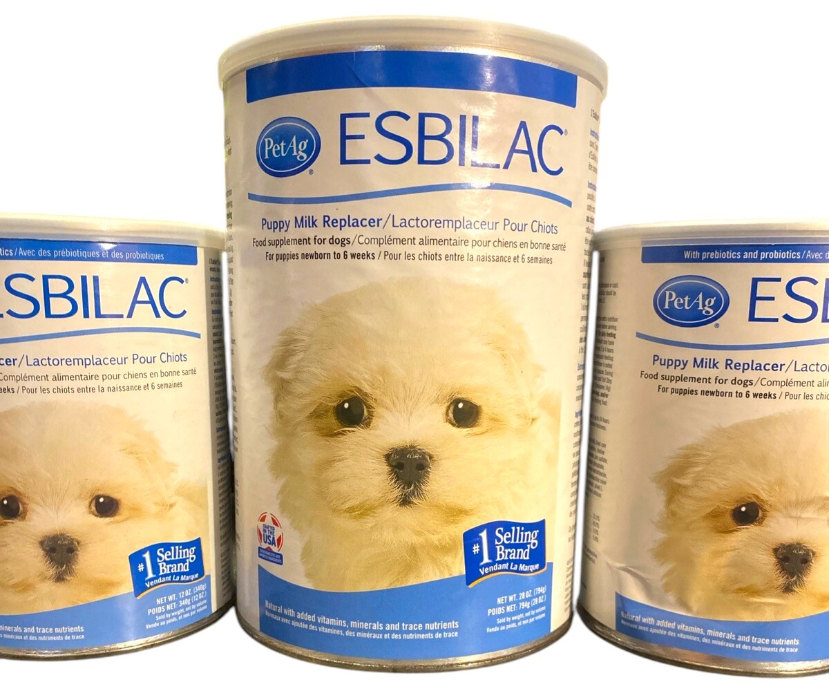 ESBILAC PetAg PetLac 12oz Puppy Milk Replacement Powder 28oz 12oz =52oz BB 2023