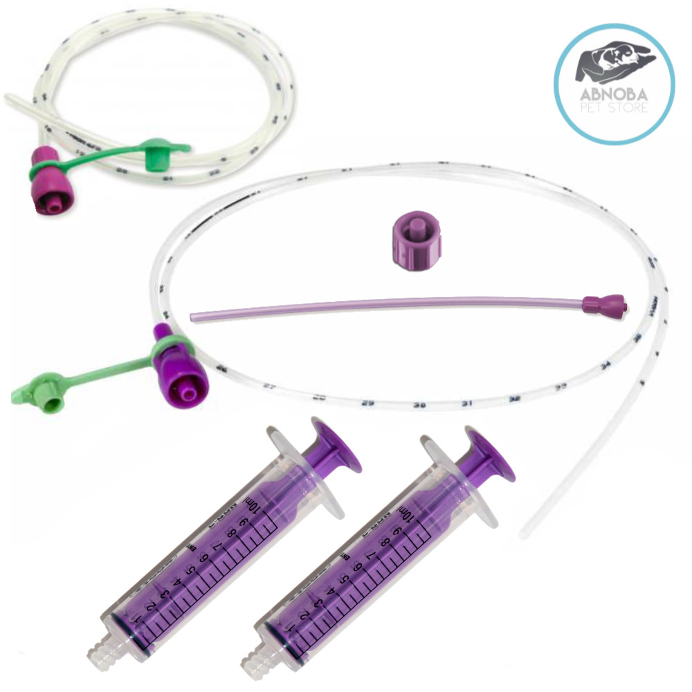 Sterile Tube Feeding Kit Milk Syringes Whelping Pup Kitten Sml Animal 4 5 6 8 Fr