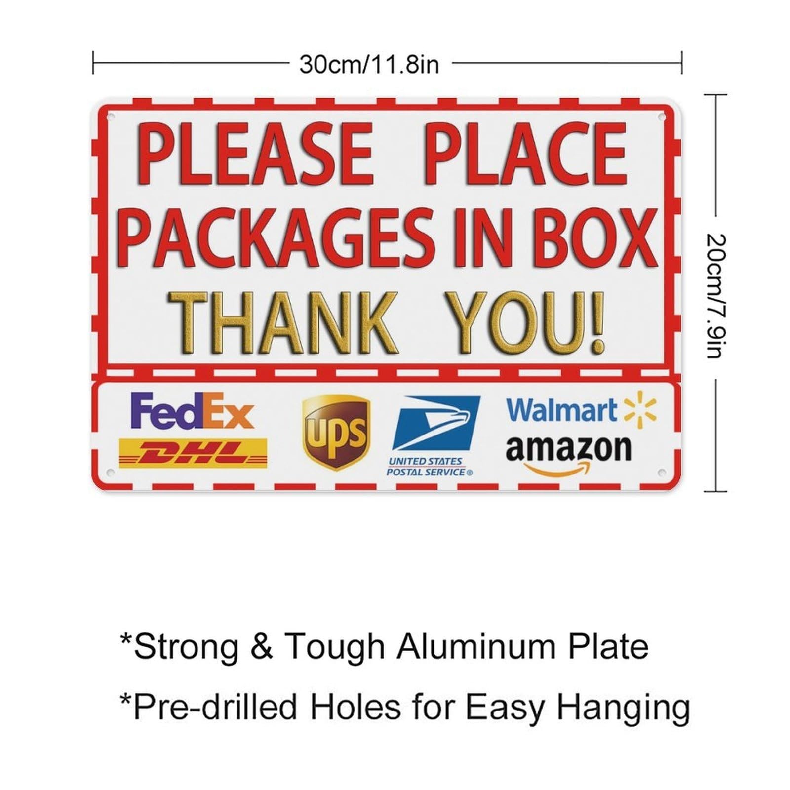 Delivery Signs for Packages, Package Delivery Boxes for outside Use – Please …