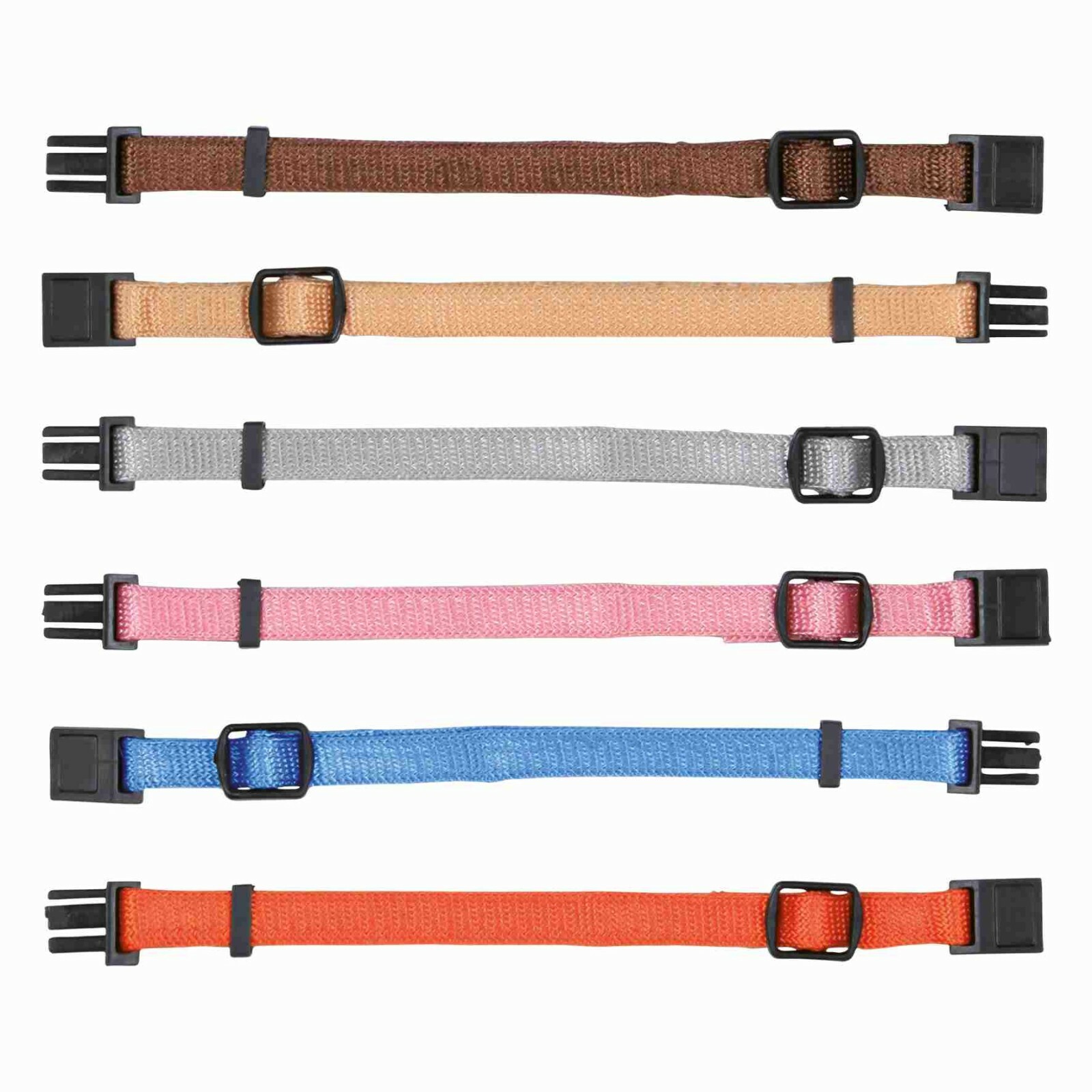 Quick Release Buckle Whelping Soft puppy Collars Adjustable Washable S-M 17-25cm