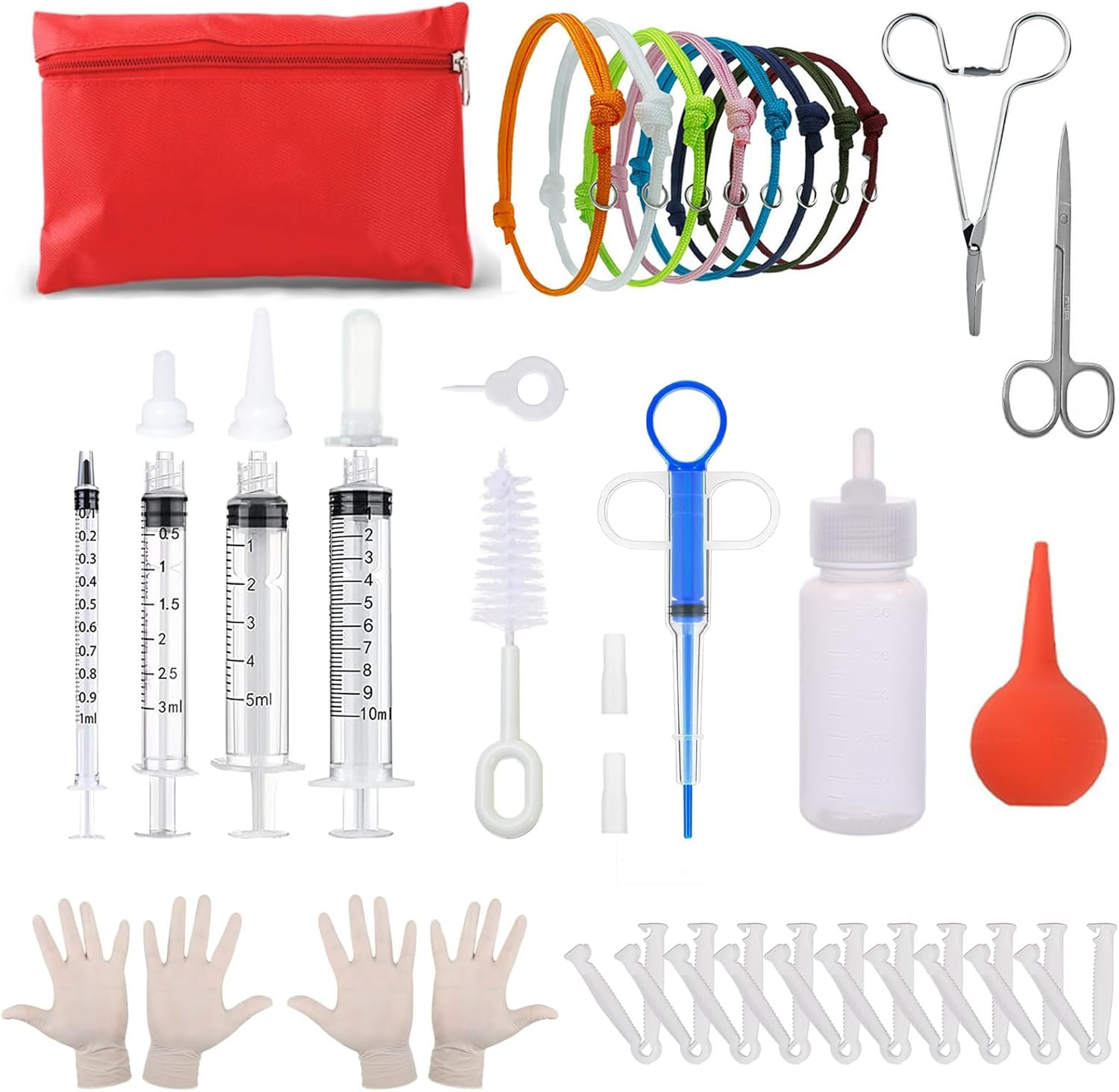 Puppy Kitten Whelping Supplies， Whelping Kit for Puppies Birth-Newborn Pets Whel
