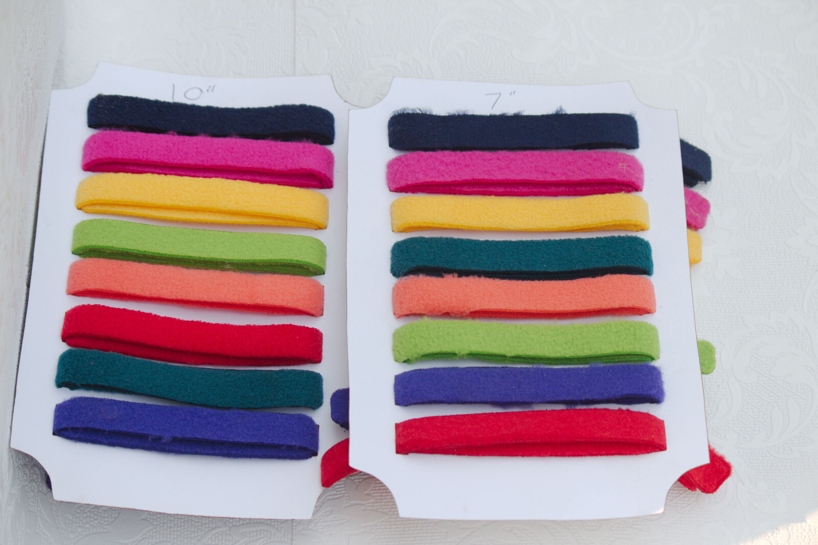 20 Puppy Collars for Litter, 10 Colors Puppy Whelping Collars, Double