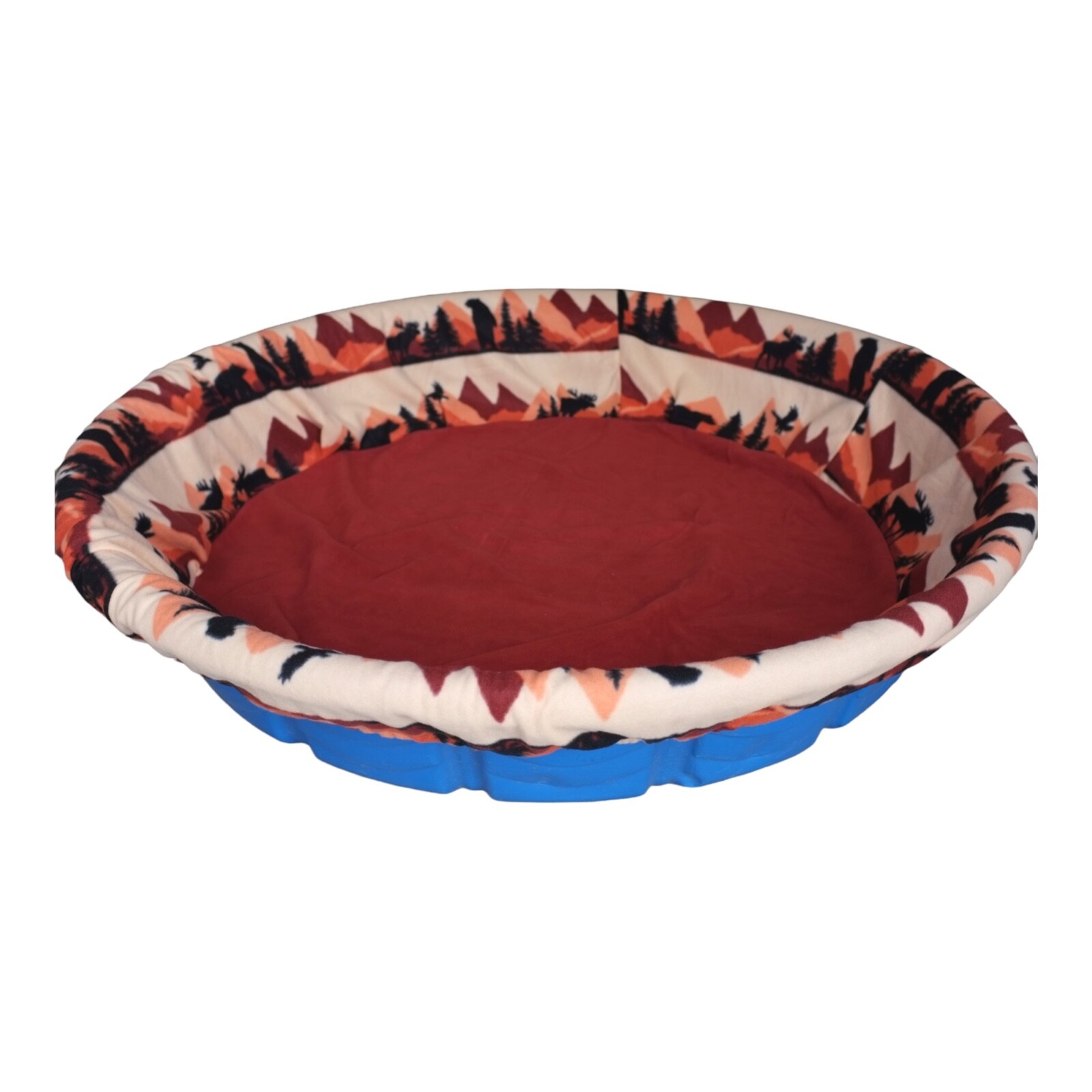 FREE USA SHIPPING Medium Fleece Whelping Kiddie Pool Liner for Dogs 25-49 Pounds
