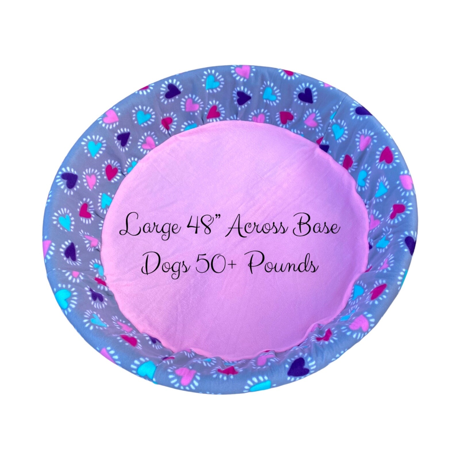 Large Fleece Whelping Kiddie Pool Liner for Dogs 50+ Pounds
