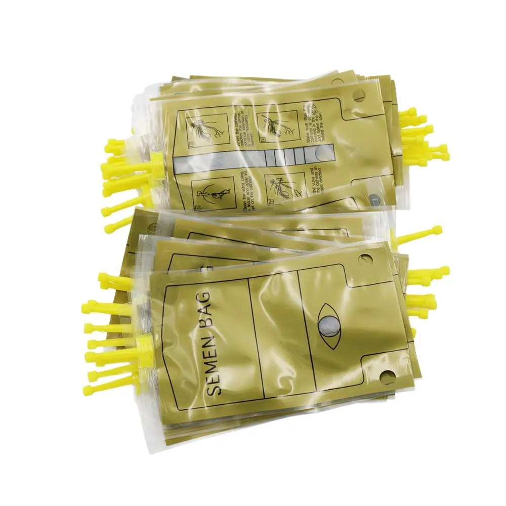 50 Pcs Pig Infusion Bag Artificial Insemination Semen Bag Semen Bottle Vas Defer