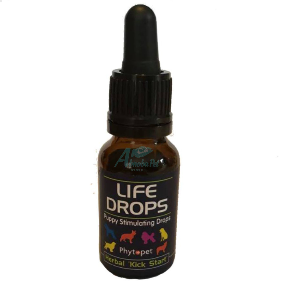 Phytopet Whelping Kit Life Drops Stimulate Respiration Puppies Herbal Kickstart