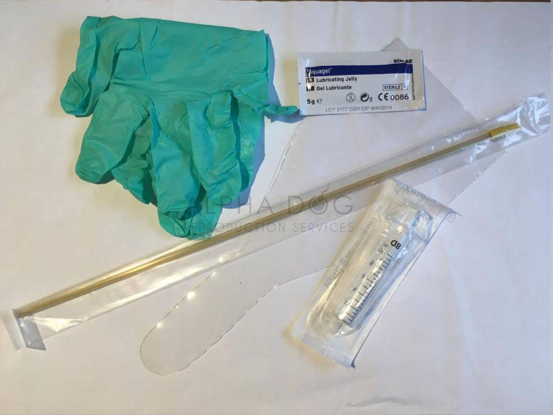 Flex Tip Canine Artificial Insemination AI Kit Alpha Dog Breeder Rods All Sizes