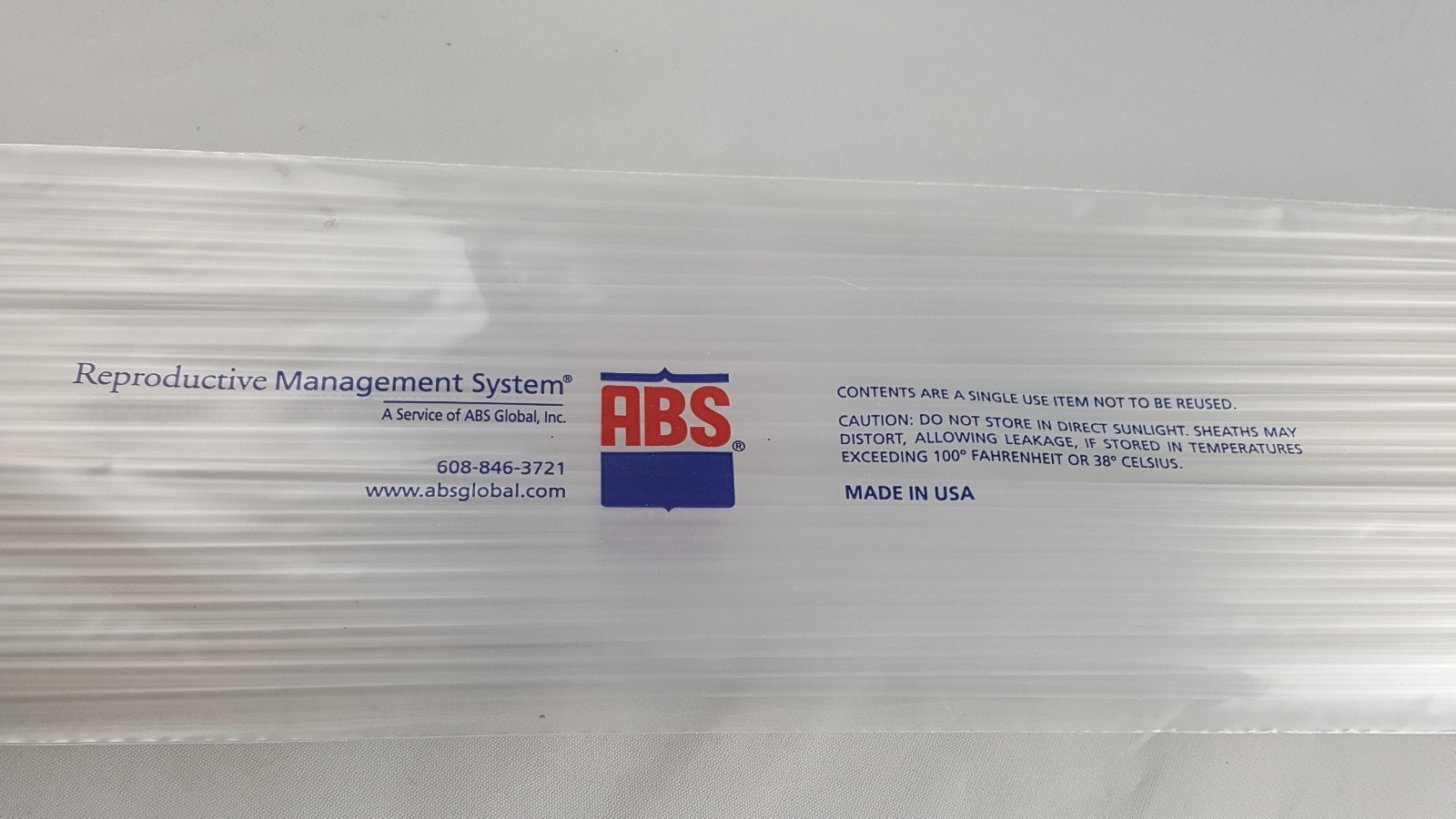 Artificial Insemination Rods 18″ X 3/16″ Set of 50