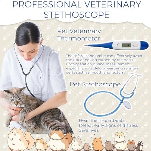 Puppy Whelping Kit for Newborn Puppies Birth Supplies Digital Thermometer