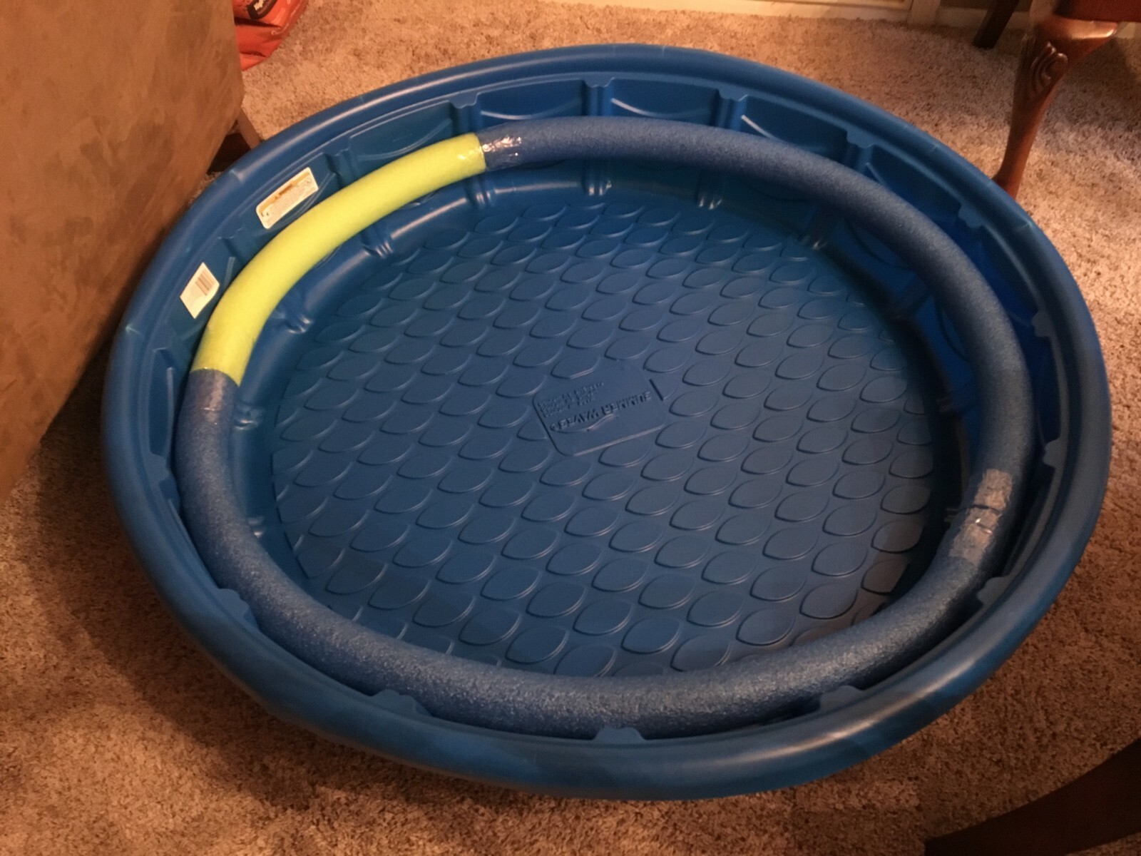 SHIPS FREE! LARGE Size Kiddie Pool Cover Liner for Whelping Puppies Dogs