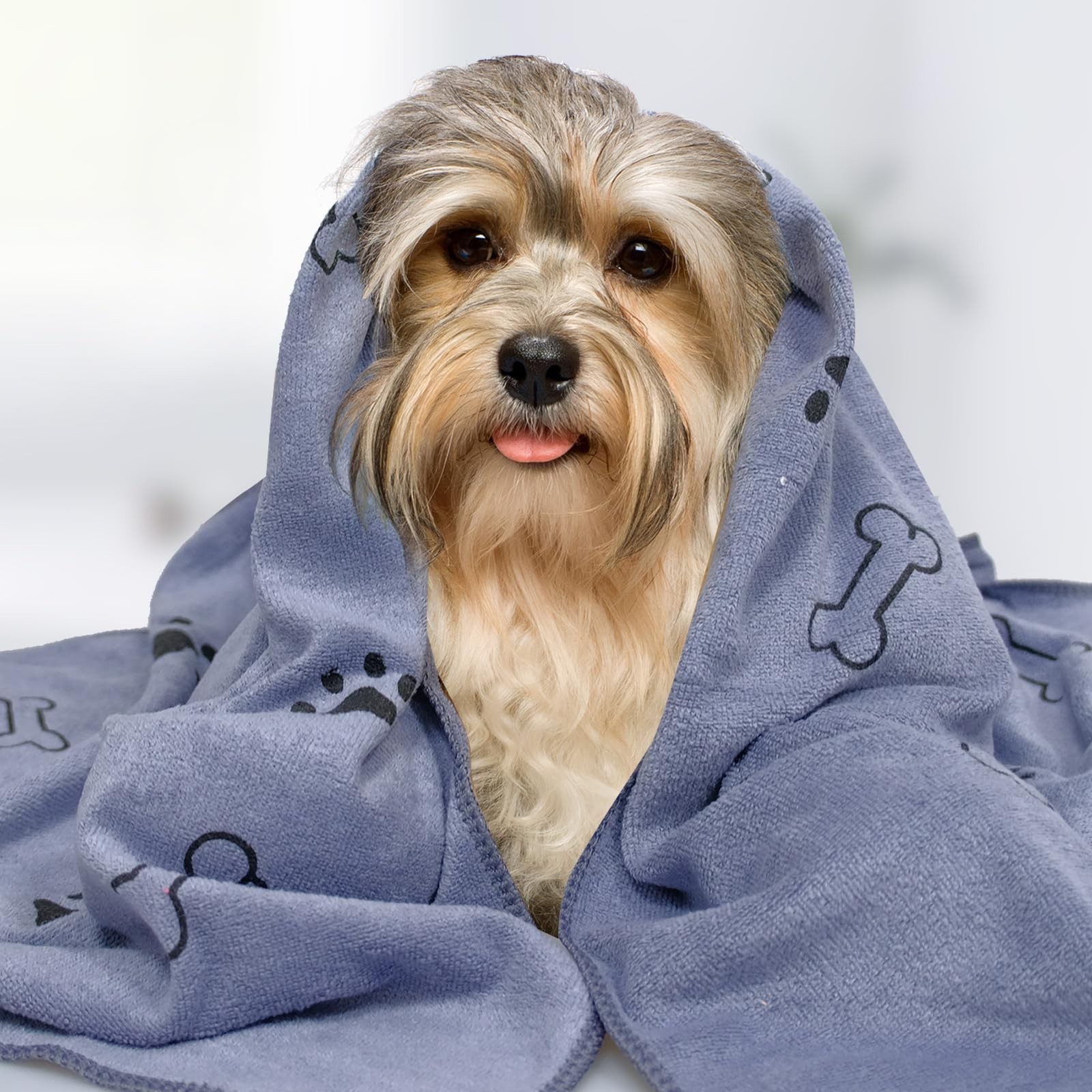 30 Pcs Dog Towels for Drying Dogs Bulk 20 x 40 Inch Quick Drying Pet Bath Tow…