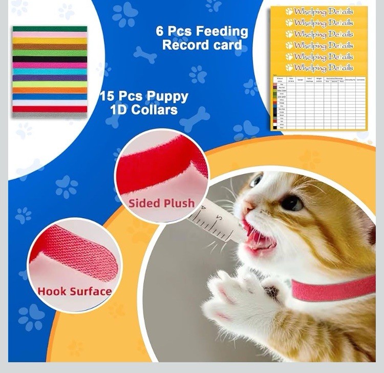 52Pcs Puppy Whelping Kit, Newborn Pets Whelping Supplies W/Scales & More
