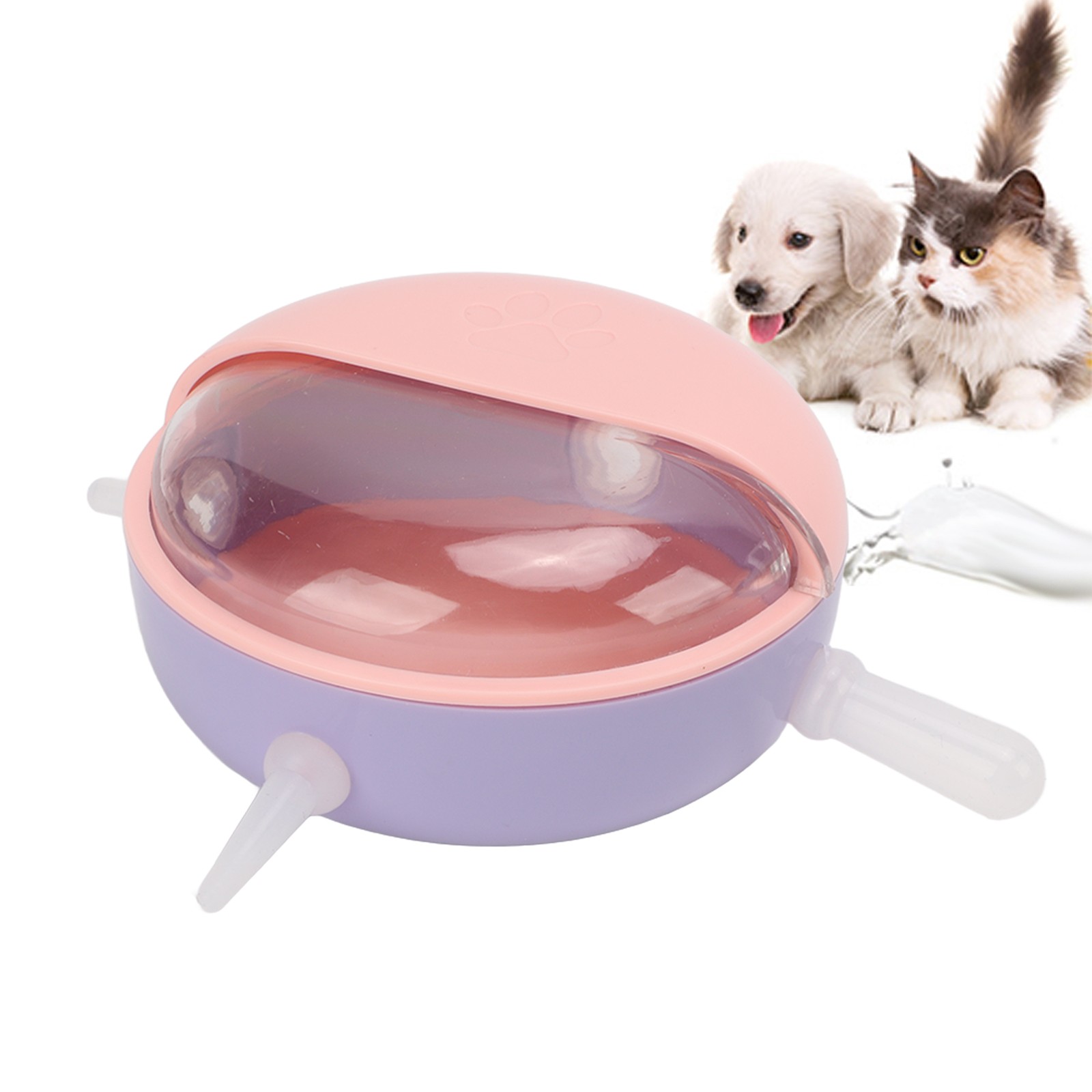 Puppy Milk Feeder Biodegradable Safe Silicone For Small Pets Easy To Use
