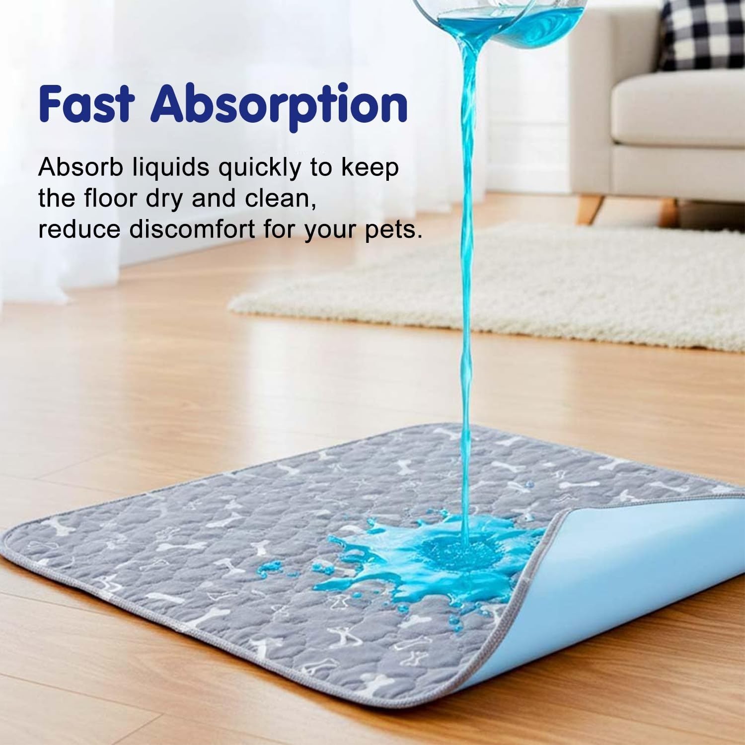 Pee Pads with Pheromones, Elite Pads for Cats, Washable Pee Pads for Dogs, Le…
