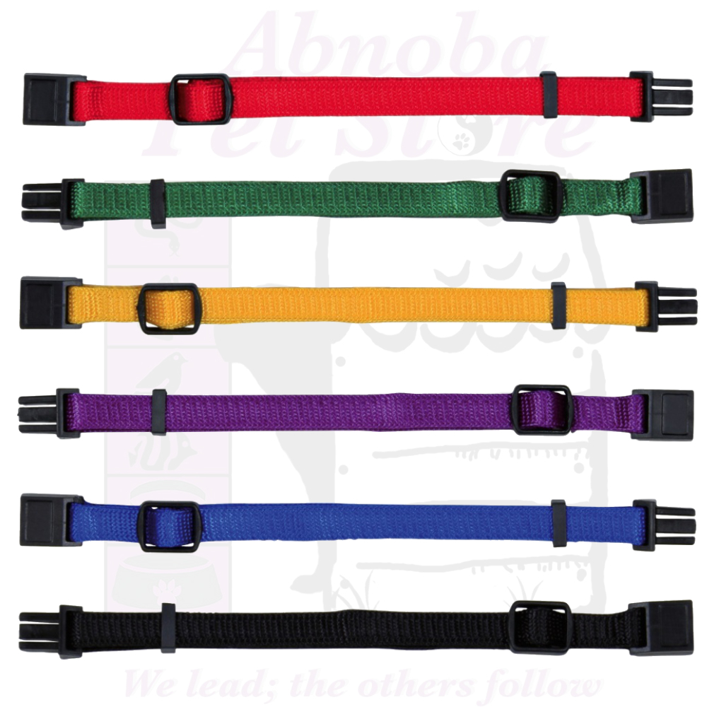 M/L Trixie Puppy Whelping Collars 22-35 cm/10 mm Quick Release Buckle 6 / 12 Pk