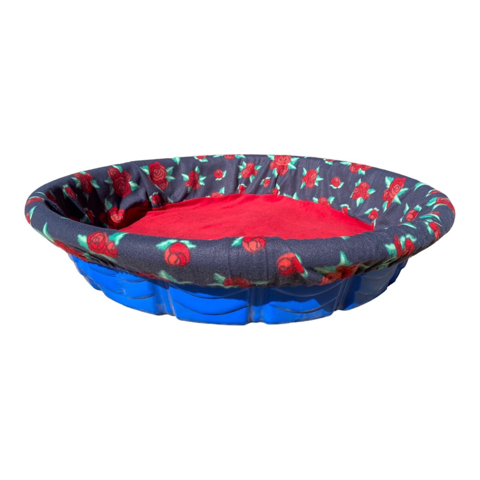 SHIPS FREE USA Medium Fleece Whelping Kiddie Pool Liner for Dogs 25-49 Pounds