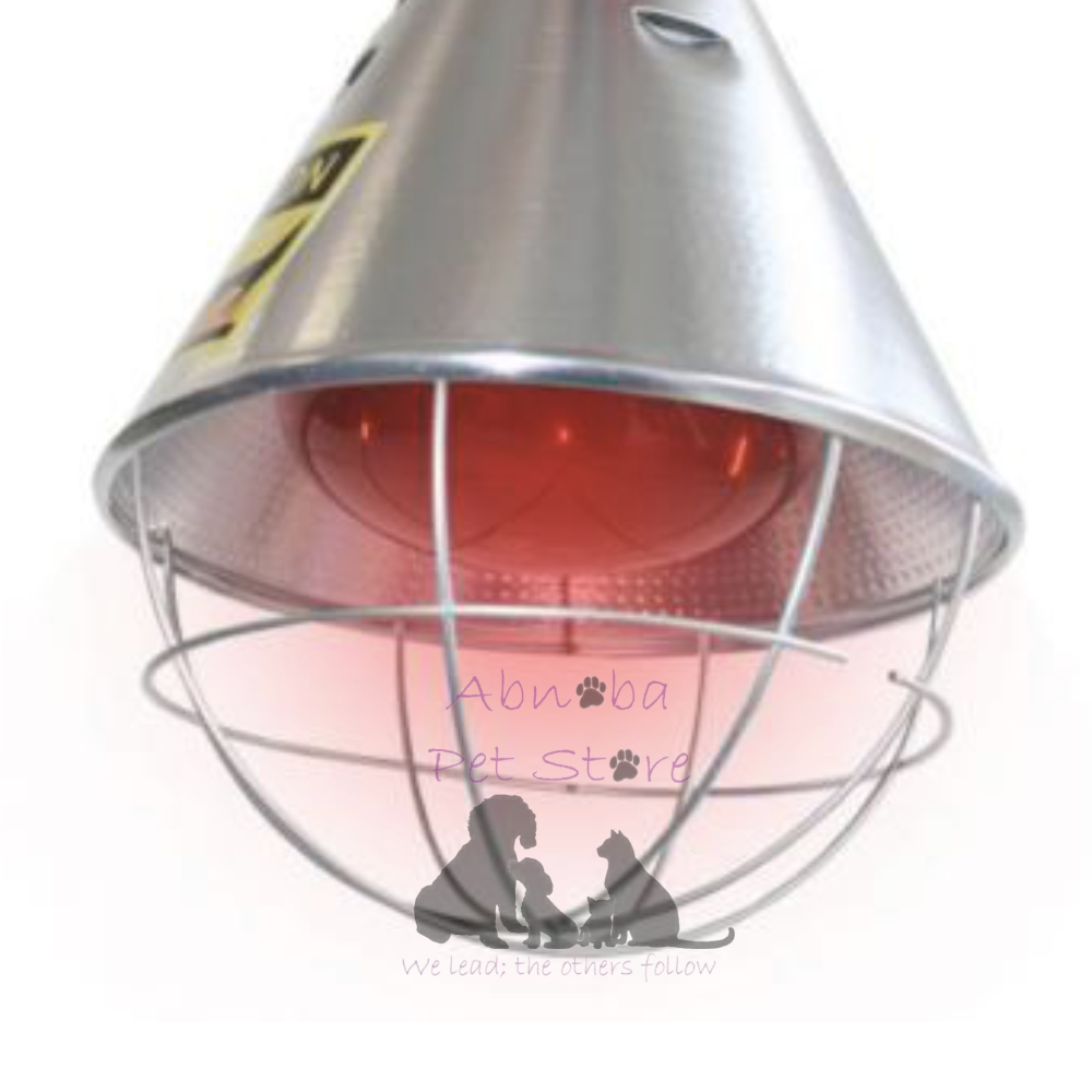 High Quality Heat Lamp Puppy Kitten Whelping Box Kit Infrared Reflector & Bulbs