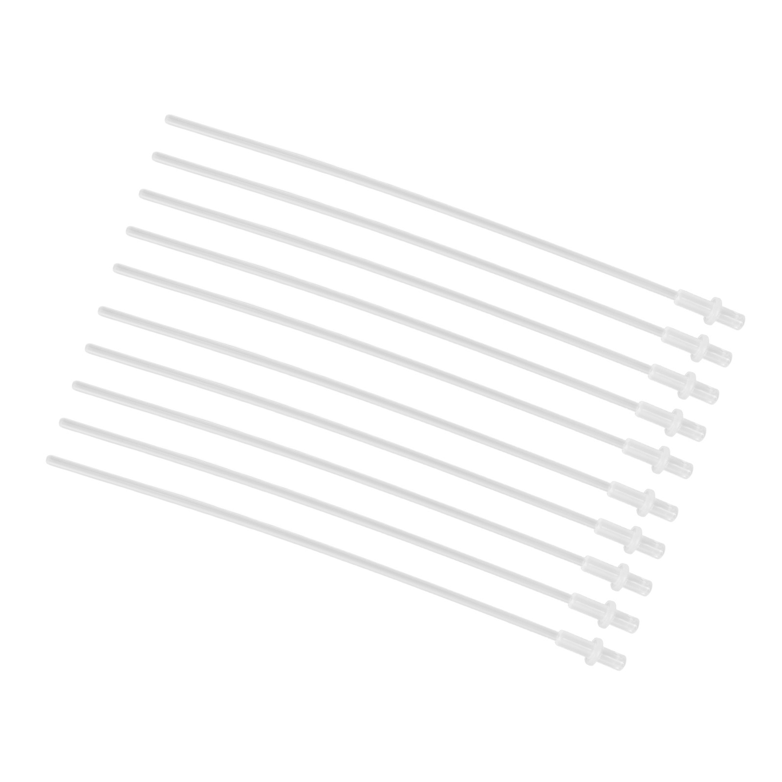 50PCS 10in Artificial Insemination Rod Transparent Disposable Insemination T-DSO