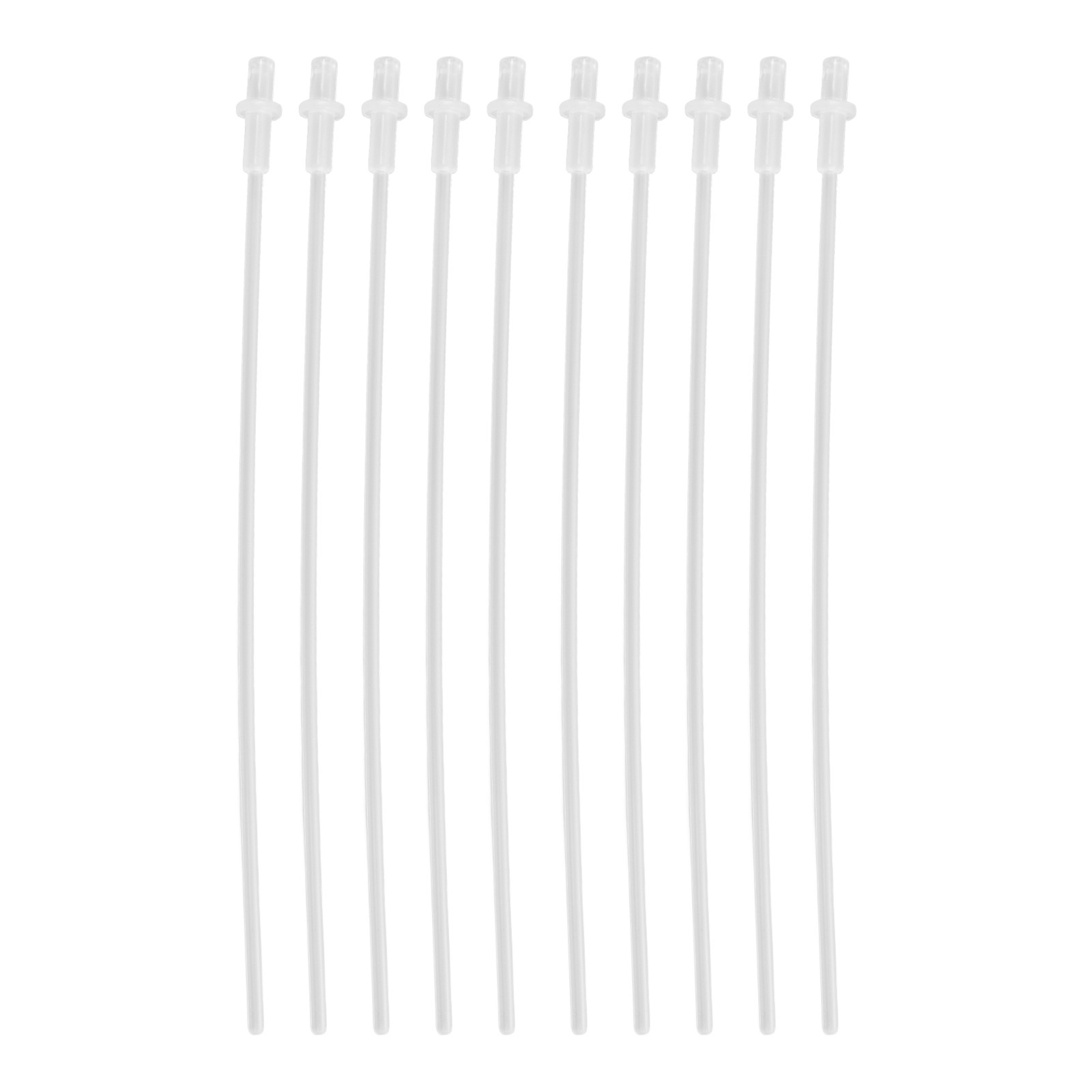 50PCS 10in Artificial Insemination Rod Transparent Disposable Insemination T-DSO