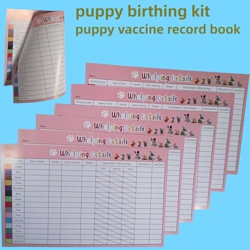 Puppy Whelping Kit – 77 Piece Reusable Birthing Essentials & Feeding Supplies