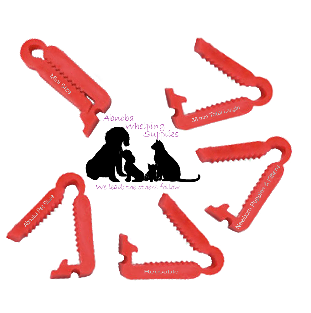 Puppy Kitten Breeding Whelping Kit Cord Clamp Sterile Forceps Aspirator Scissors