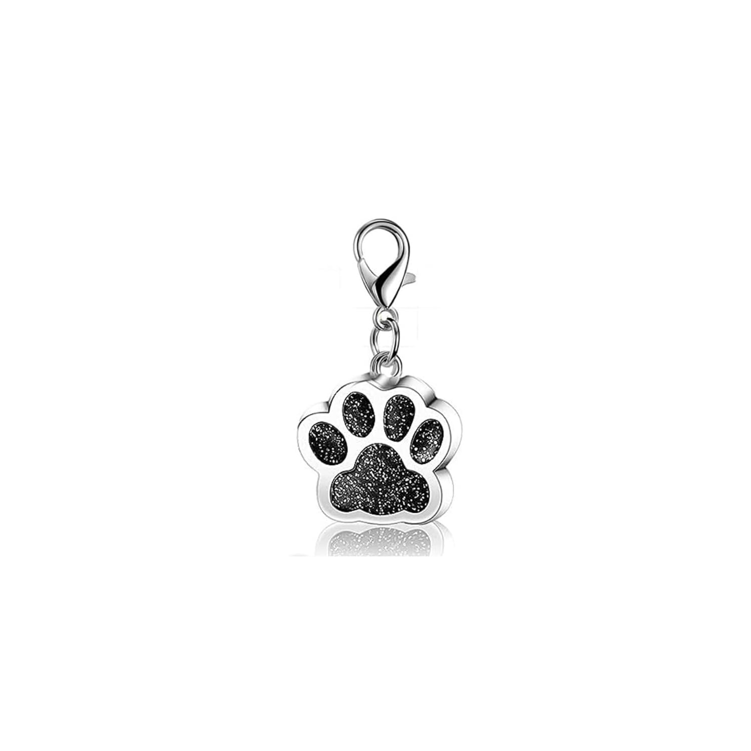 YJT Dog Cat Tags Personalized for Pets Puppy Collar Small, Black（Pet Tag）