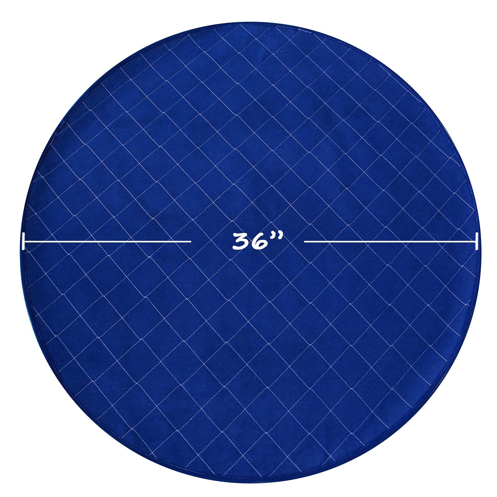 Washable Pee Pads for Dogs, Reusable 36″ Round Whelping Pads, Whelping Box fo…